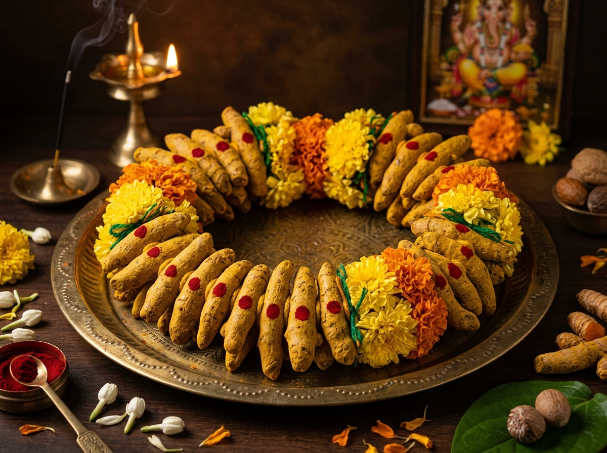 Marigold Festive Garland Decor